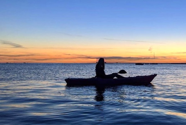 Sunset kayaking in Havelock, Andaman Islands